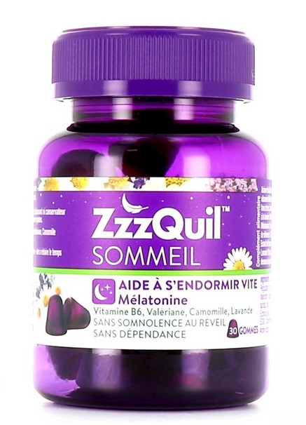 ZzzQuil Sommeil 30 Gommes